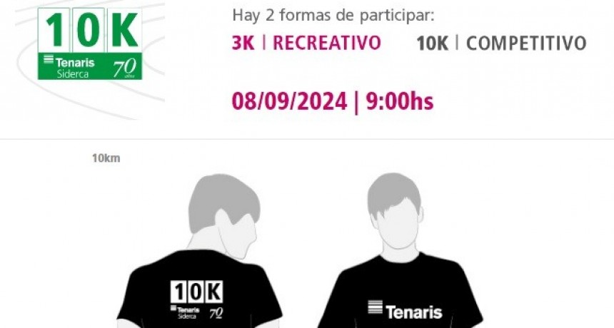 PRESENTARON LA CARRERA 10K TENARIS