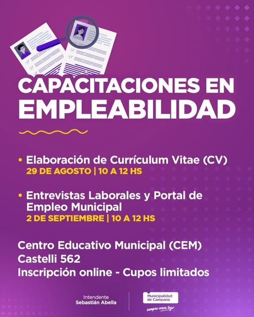 NUEVOS TALLERES DE EMPLEABILIDAD