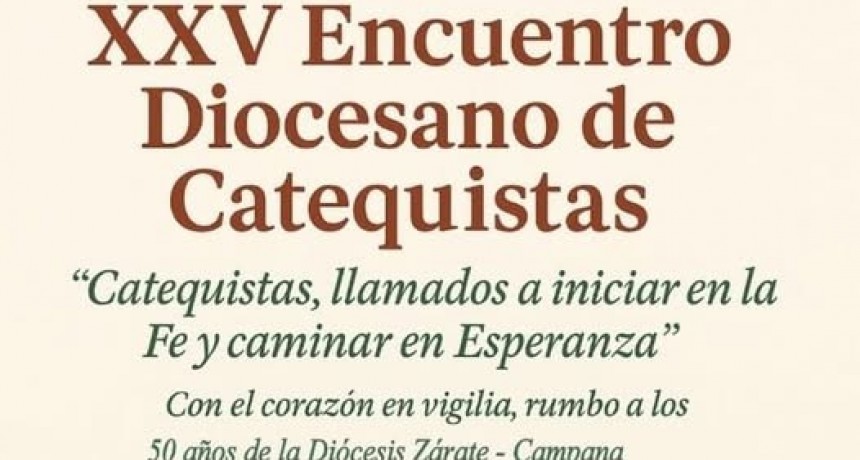 ENCUENTRO DIOCESANO DE CATEQUISTAS