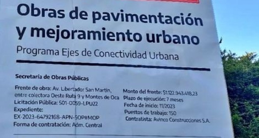 RECLAMOS POR LA OBRA DE LA RUTA 4