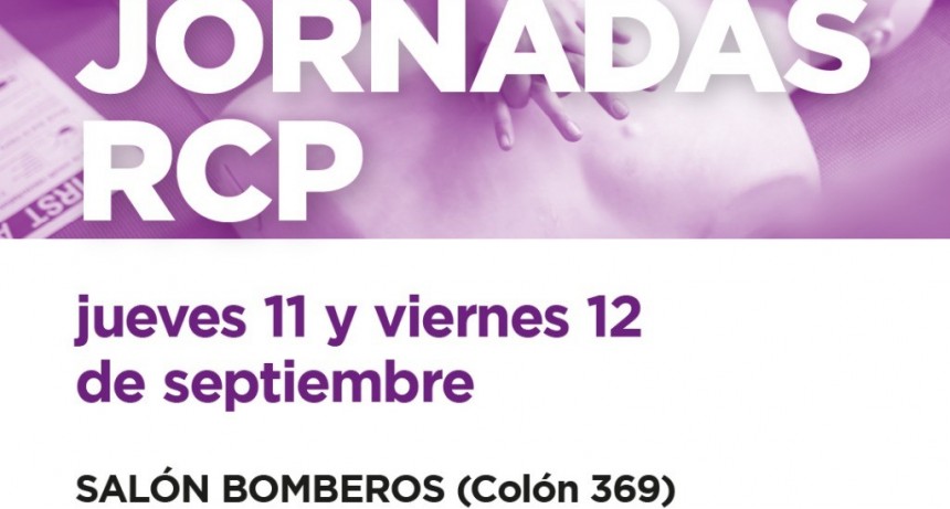 JORNADAS DE CAPACITACIÓN EN TÉCNICAS DE RCP