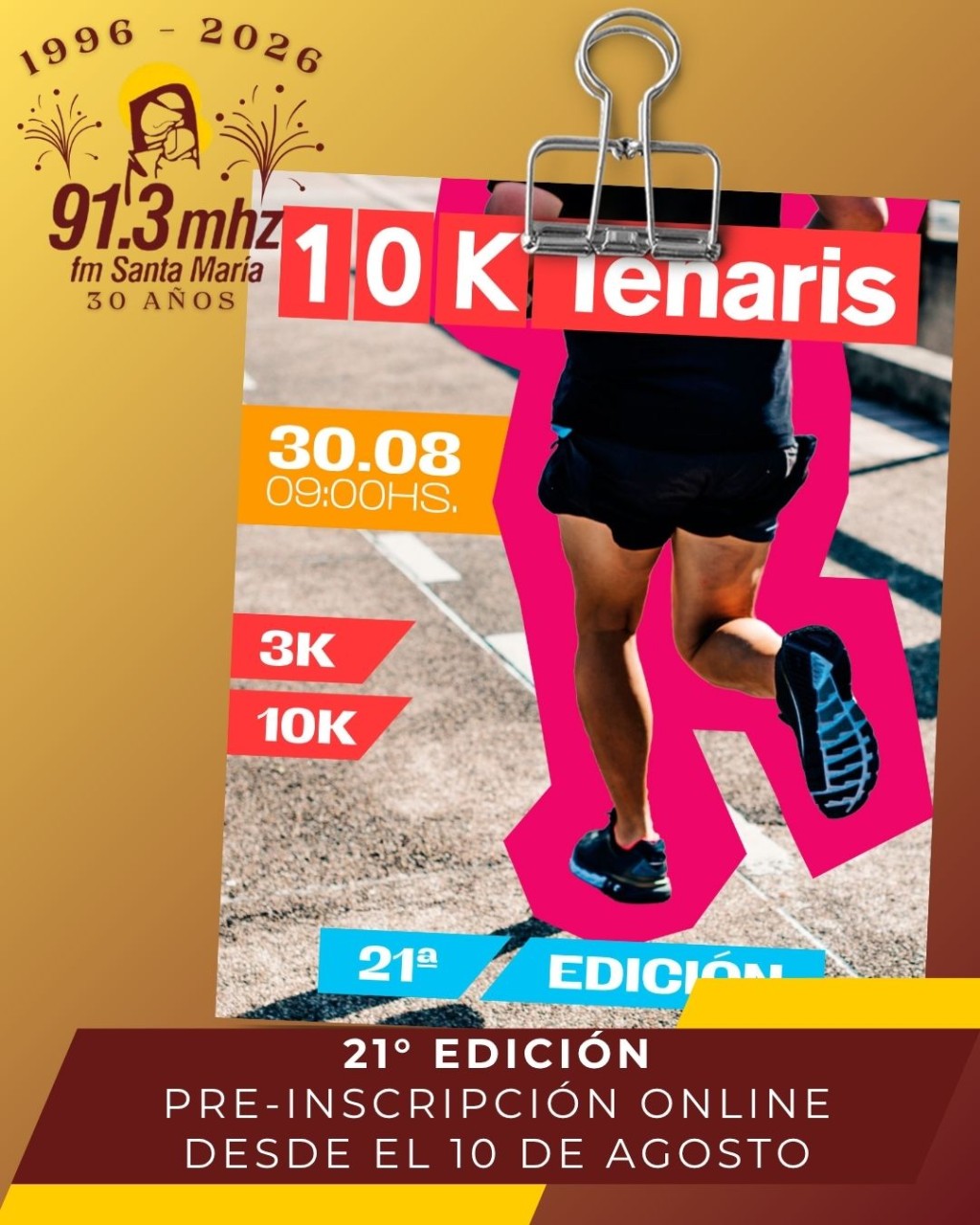 PRESENTARON LA CARRERA 10 K TENARIS 2026