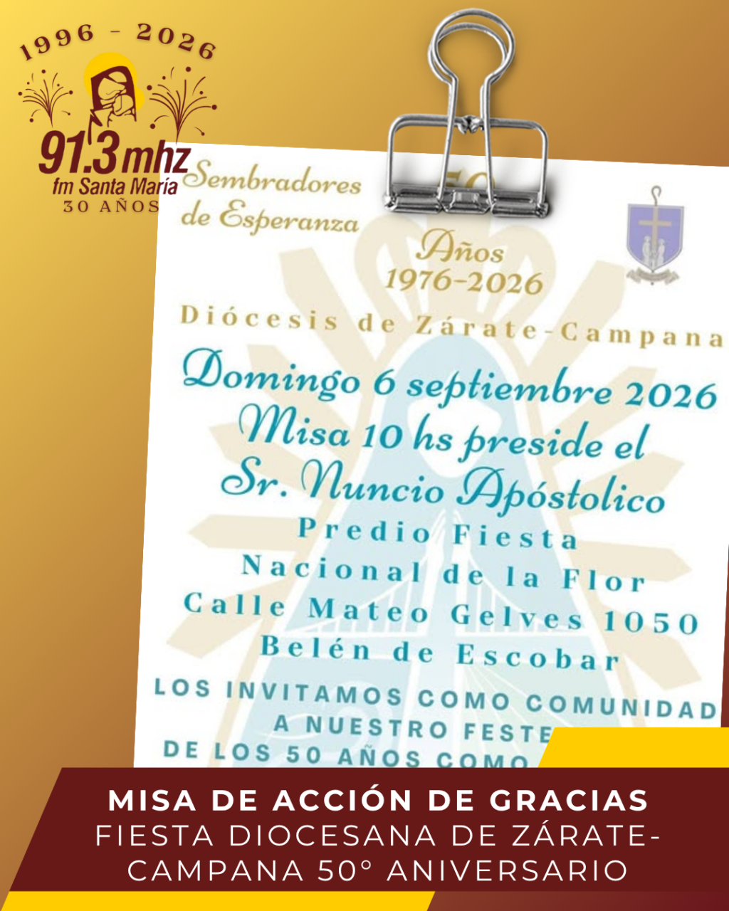 FESTEJO DIOCESANO