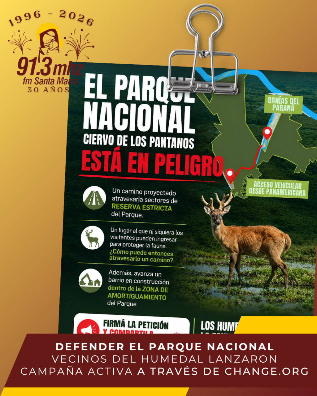 EN DEFENSA DEL PARQUE NACIONAL