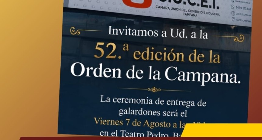 ORDEN DE LA CAMPANA 2026