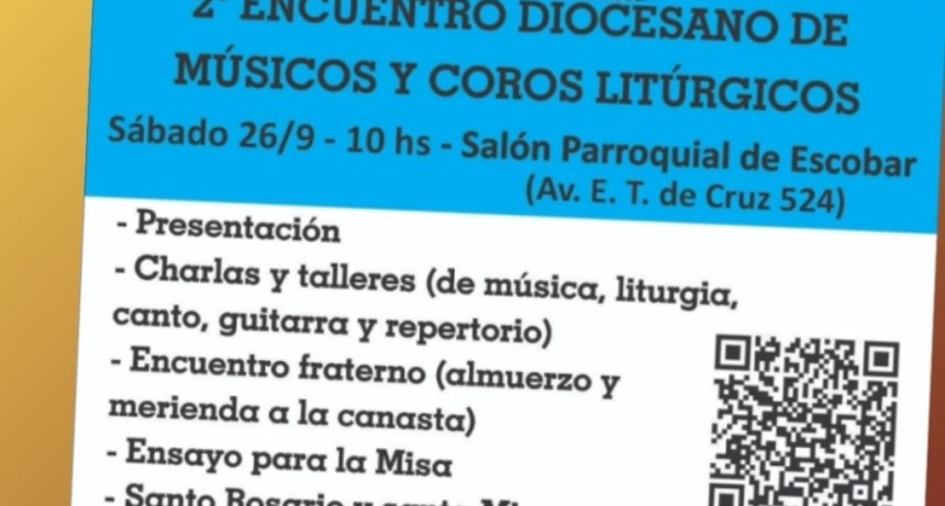 2&deg; ENCUENTRO DE M&Uacute;SICOS Y COROS