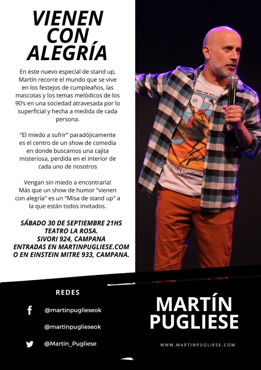 MARTÍN PUGLIESE PRESENTA 