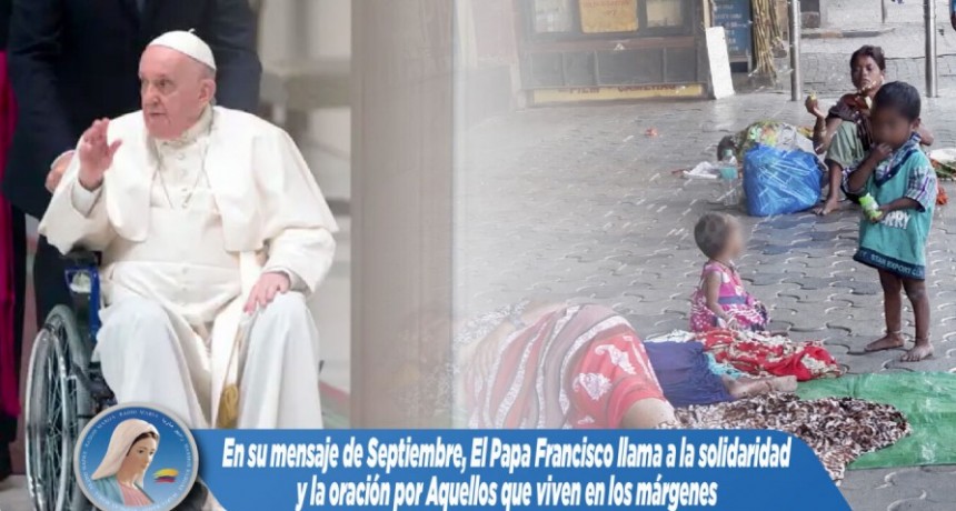 MENSAJE DEL PAPA
