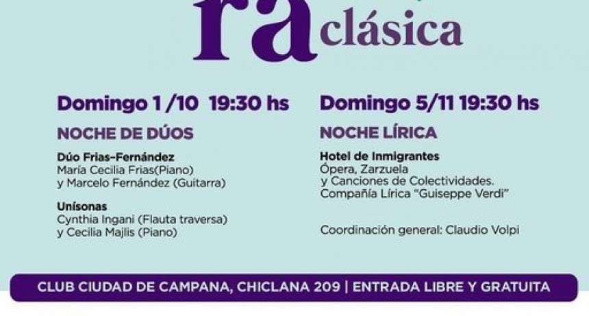 PRIMAVERA CLÁSICA