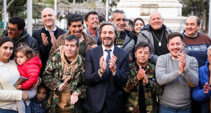 RECONOCIMIENTO A VETERANOS DE MALVINAS