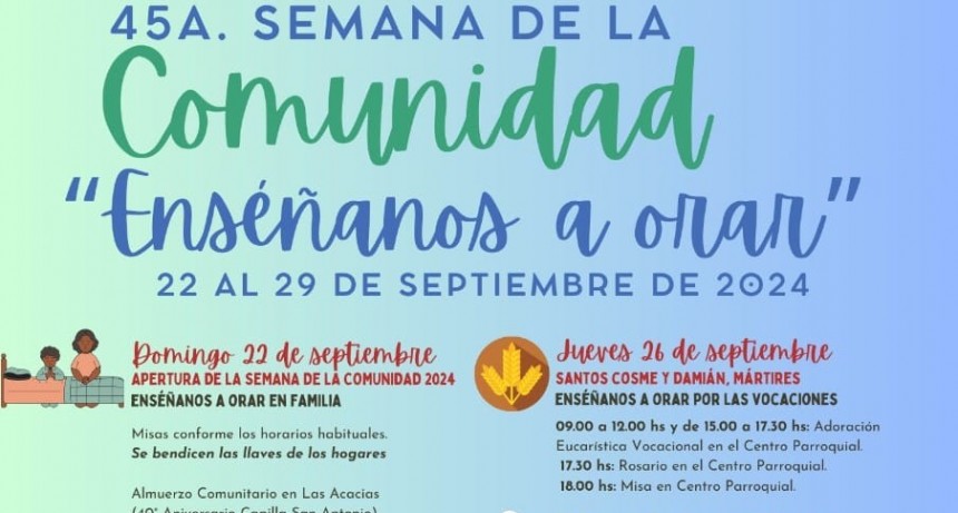 SEMANA DE LA COMUNIDAD