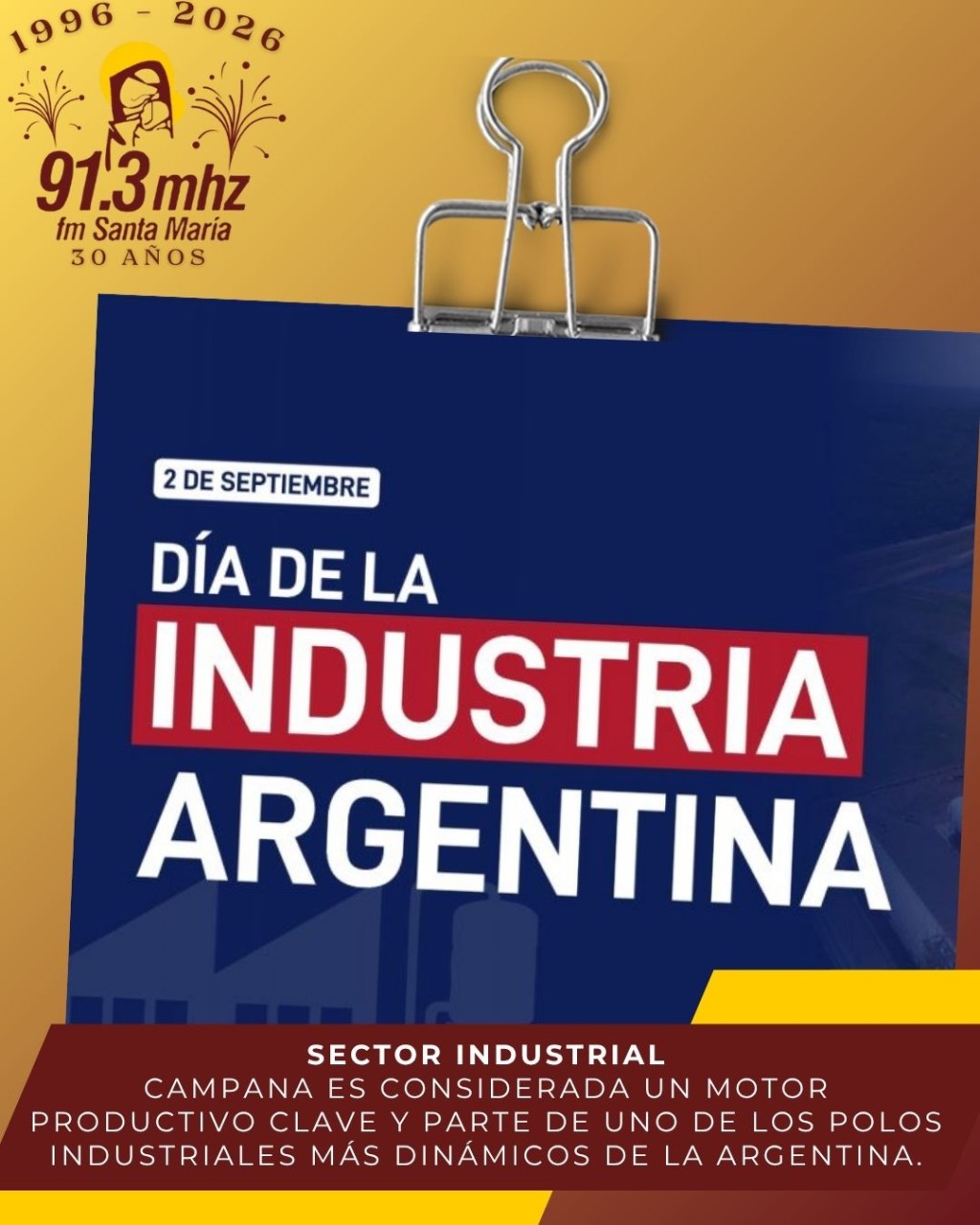 D&Iacute;A DE LA INDUSTRIA ARGENTINA