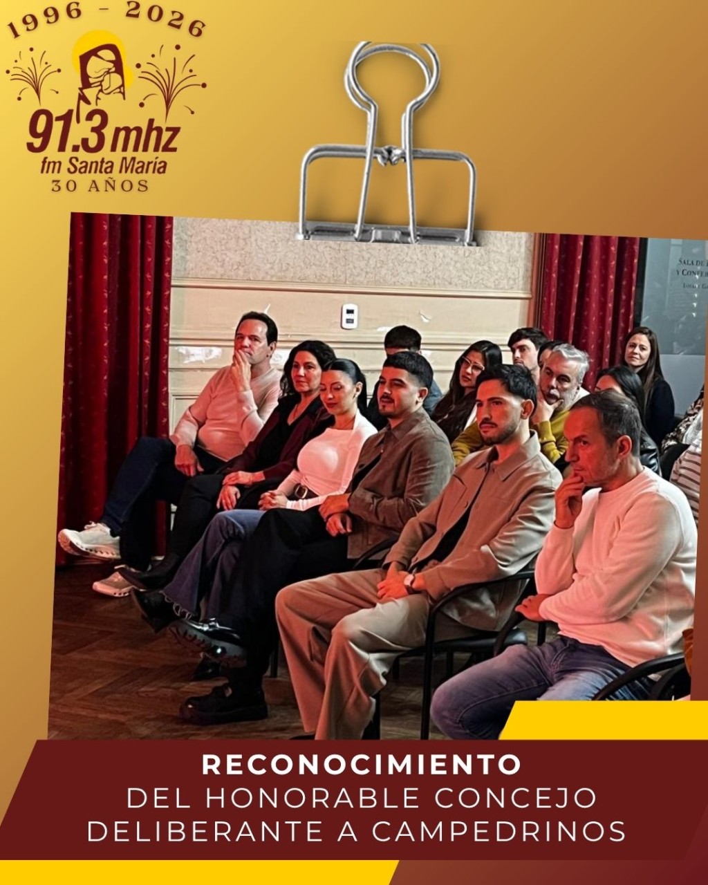 EL HCD RECONOCI&Oacute; A LOS CAMPEDRINOS