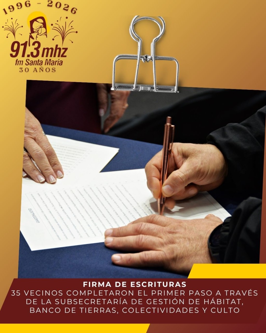 FIRMA DE ACTAS DE ESCRITURAS