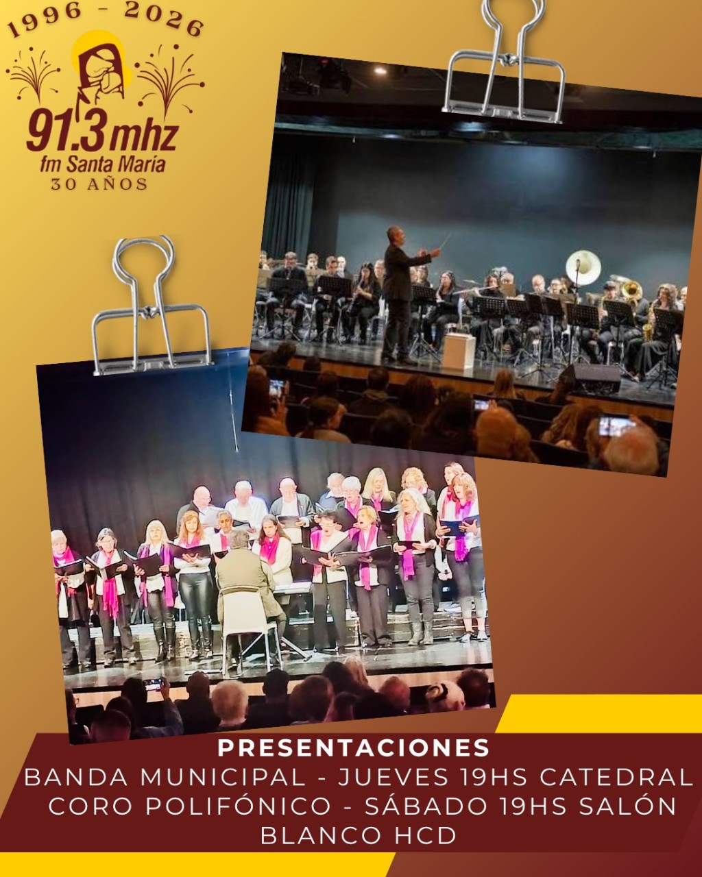 LA BANDA Y EL CORO