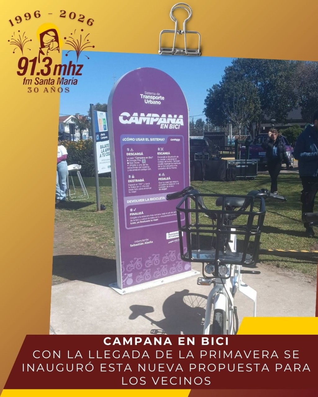 CAMPANA EN BICI