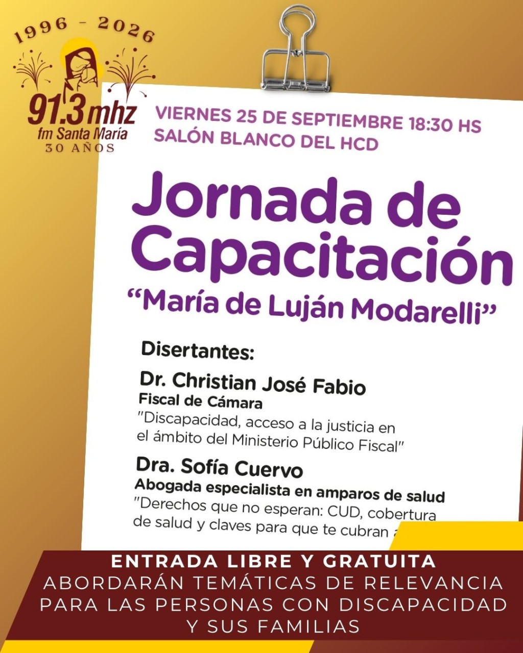 JORNADA DE CAPACITACI&Oacute;N