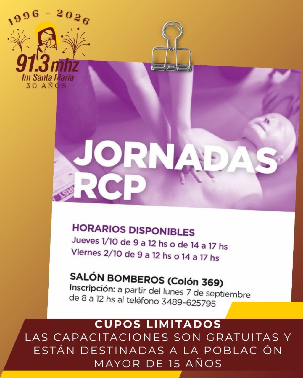 JORNADAS RCP