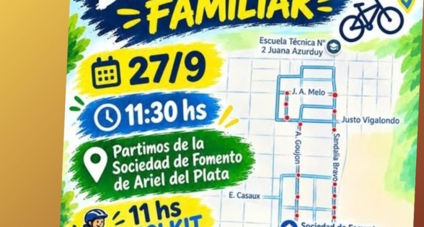BICICLETEADA FAMILIAR