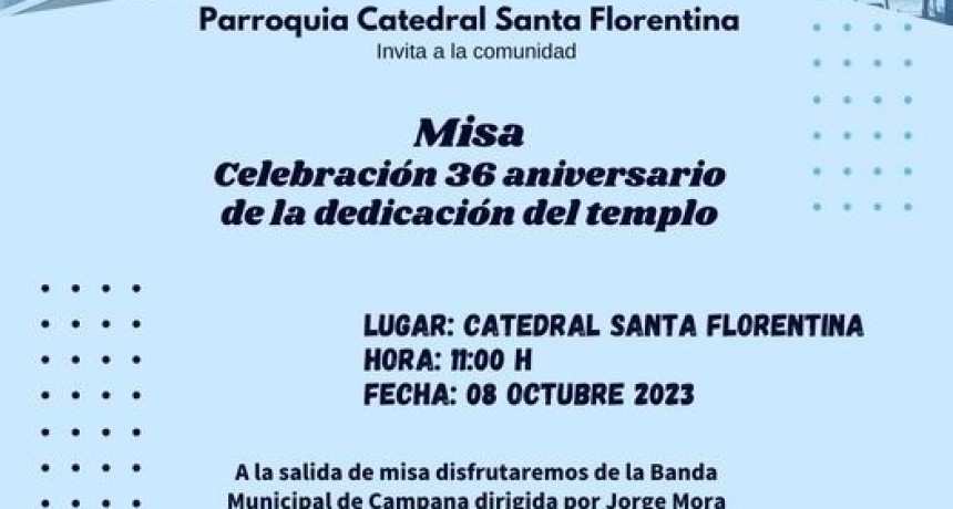 DEDICACIÓN DEL TEMPLO CATEDRAL