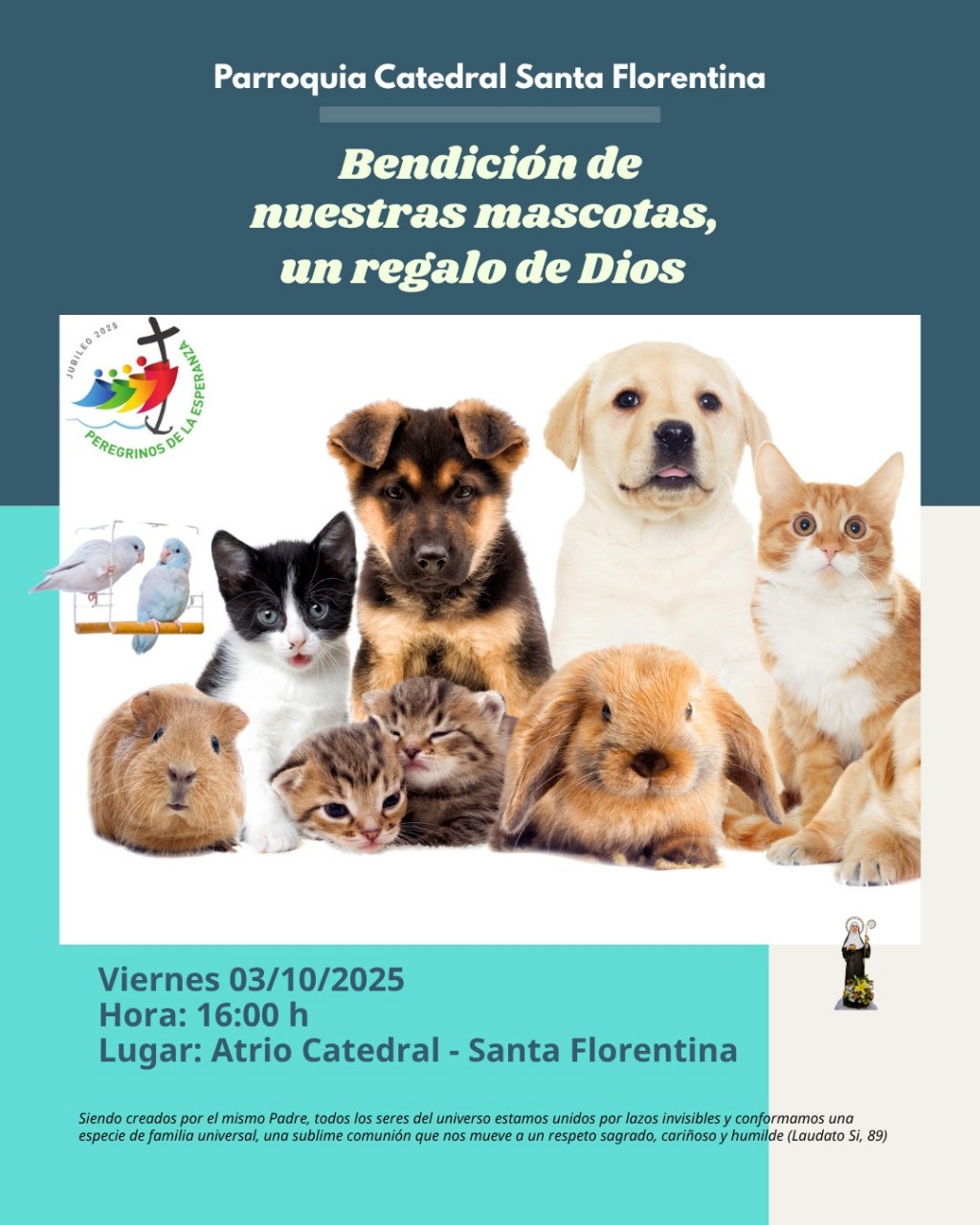 BENDICIÓN DE MASCOTAS
