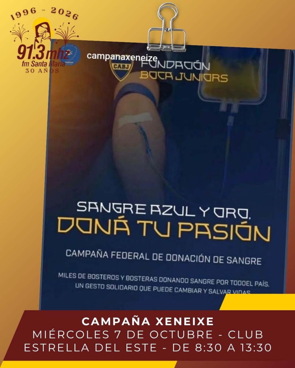 DONACI&Oacute;N DE SANGRE