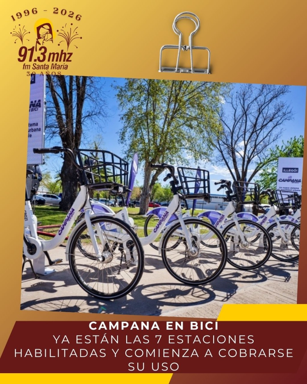 NUEVAS ESTACIONES DE BICIS