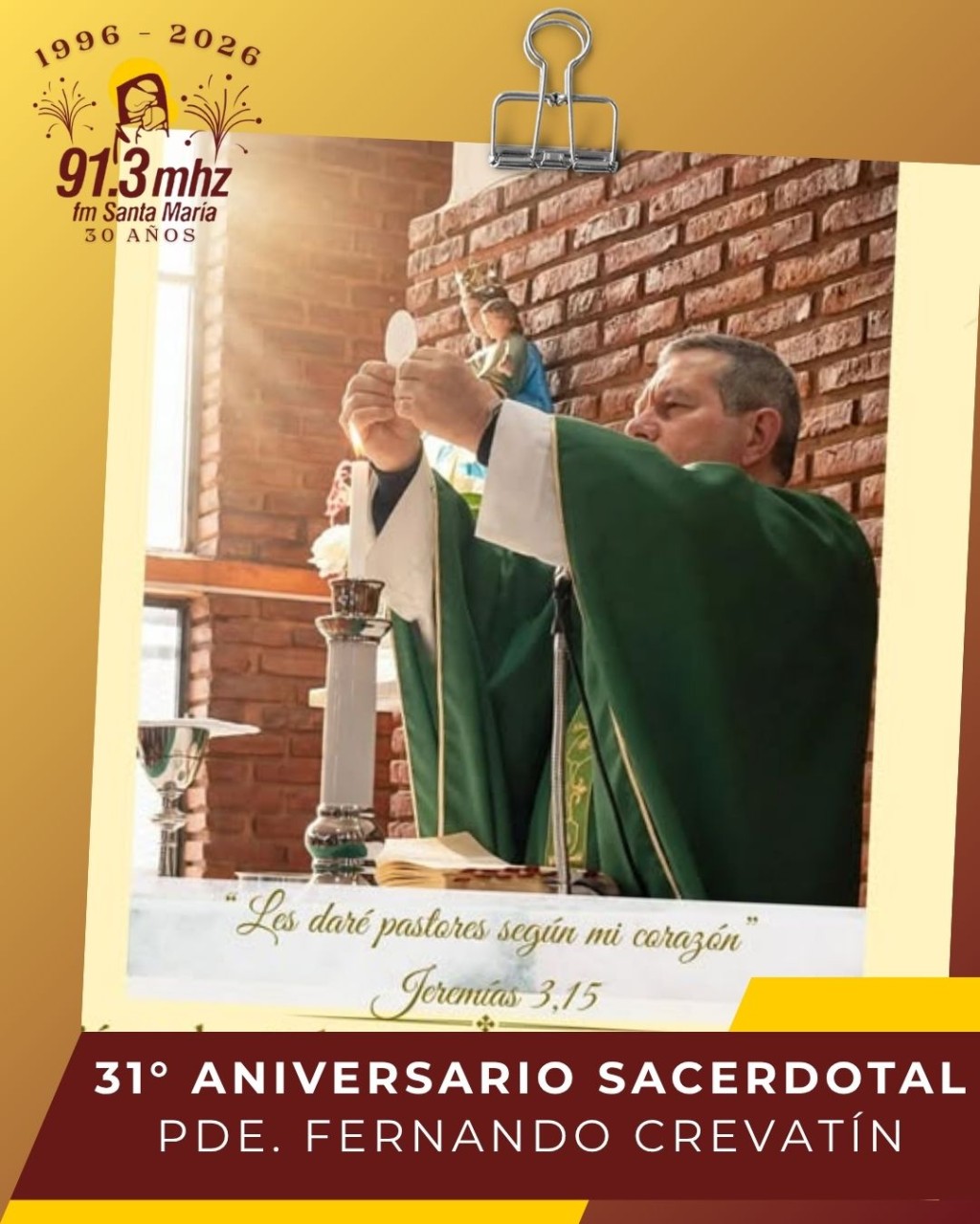 ANIVERSARIO SACERDOTAL