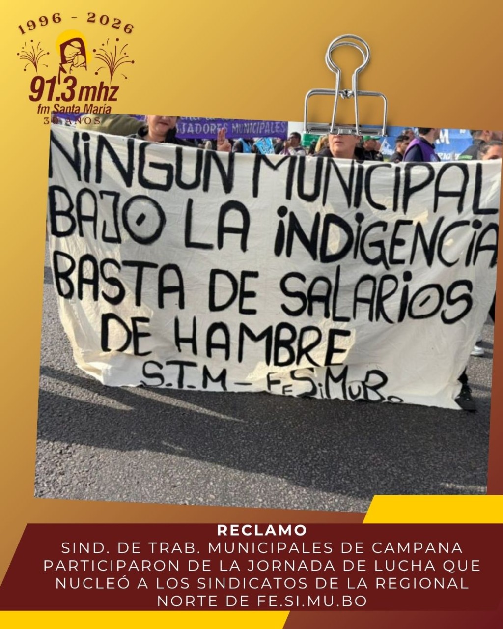 MARCHA Y RECLAMO
