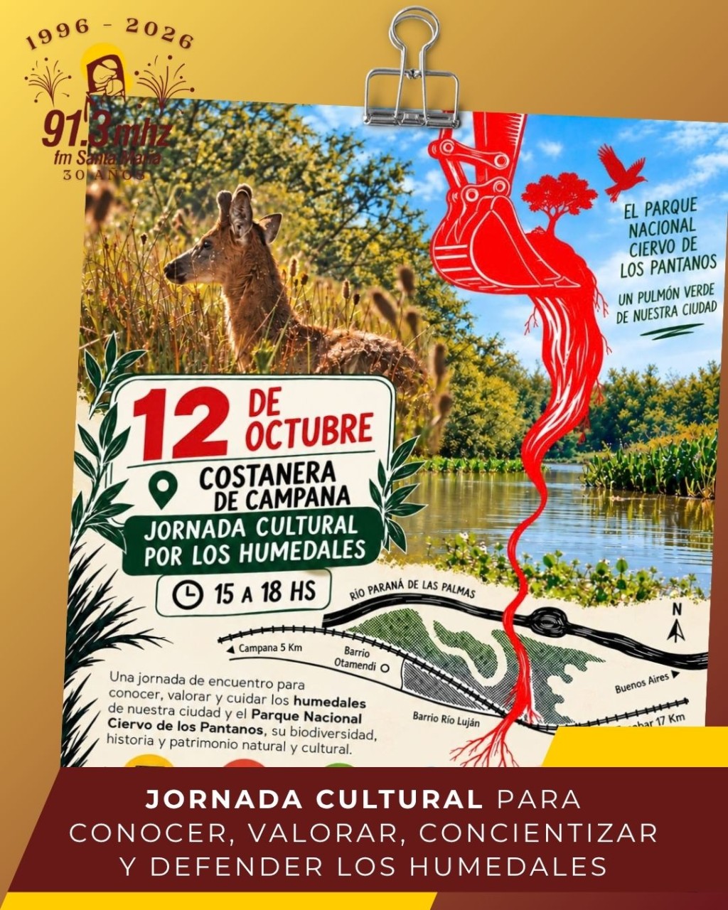 JORNADA CULTURAL POR LOS HUMEDALES