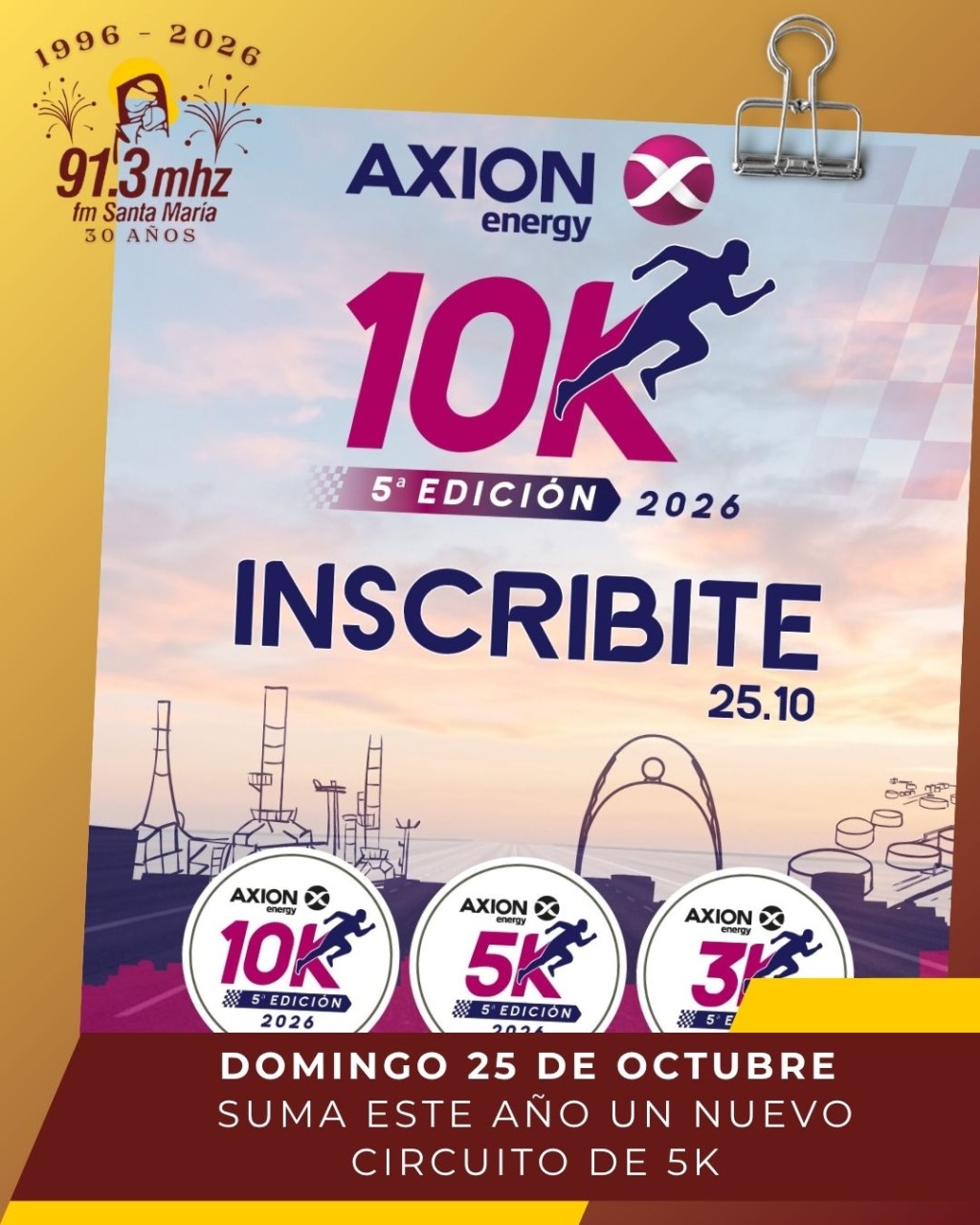 5TA EDICI&Oacute;N DE LA CARRERA DE AXION ENERGY
