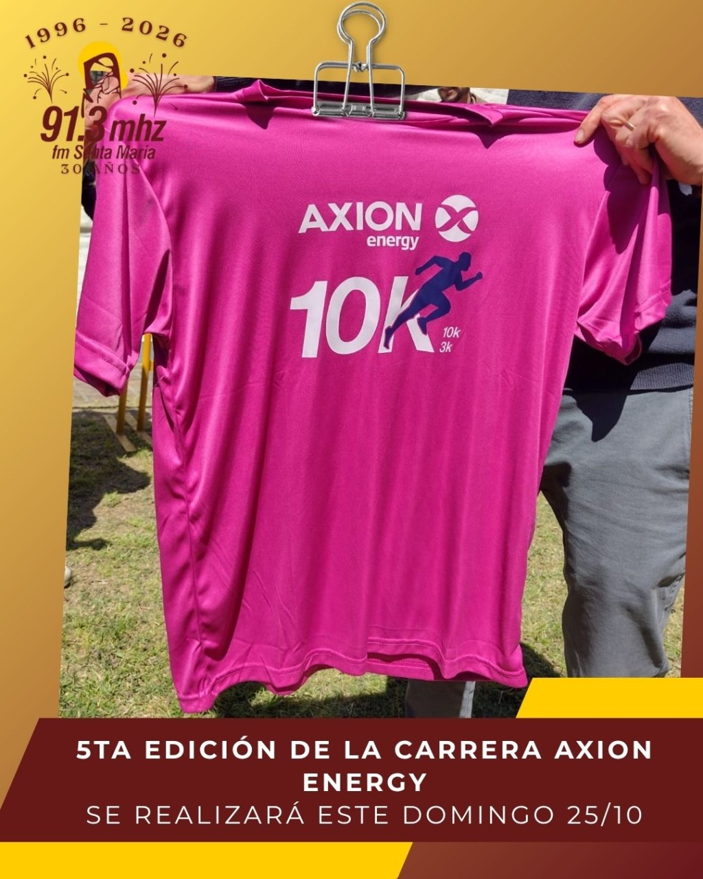 5&ordf; EDICI&Oacute;N DE LA CARRERA AXION ENERGY
