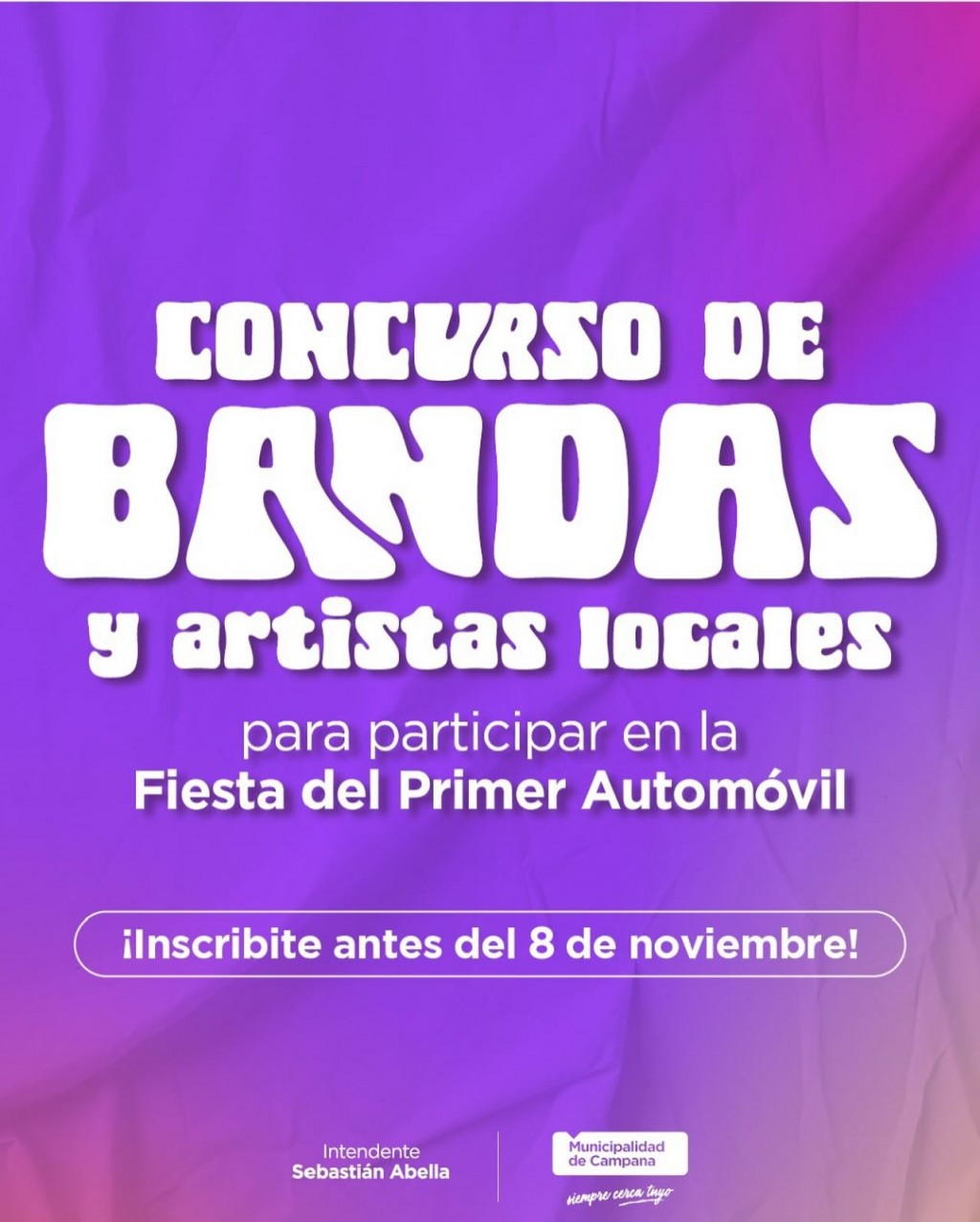 CONCURSO DE BANDAS