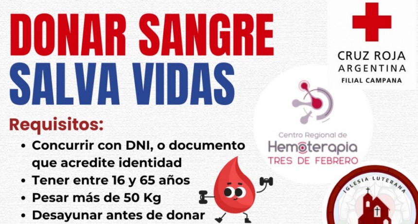 DONACIÓN VOLUNTARIA DE SANGRE