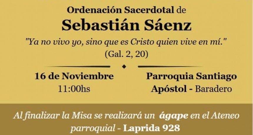 ORDENACIÓN SACERDOTAL