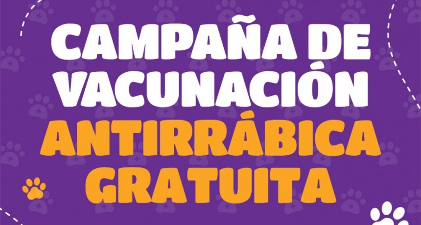 CAMPAÑA DE VACUNACIÓN ANTIRRÁBICA