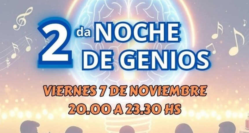 NOCHE DE GENIOS
