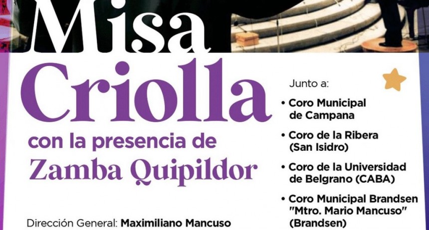 MISA CRIOLLA EN CAMPANA