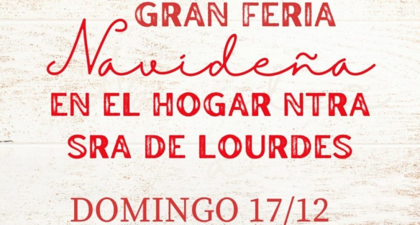 FERIA NAVIDEÑA EN EL HOGAR DEL NIÑO