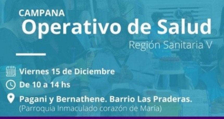 OPERATIVO DE SALUD EN LOS BARRIOS